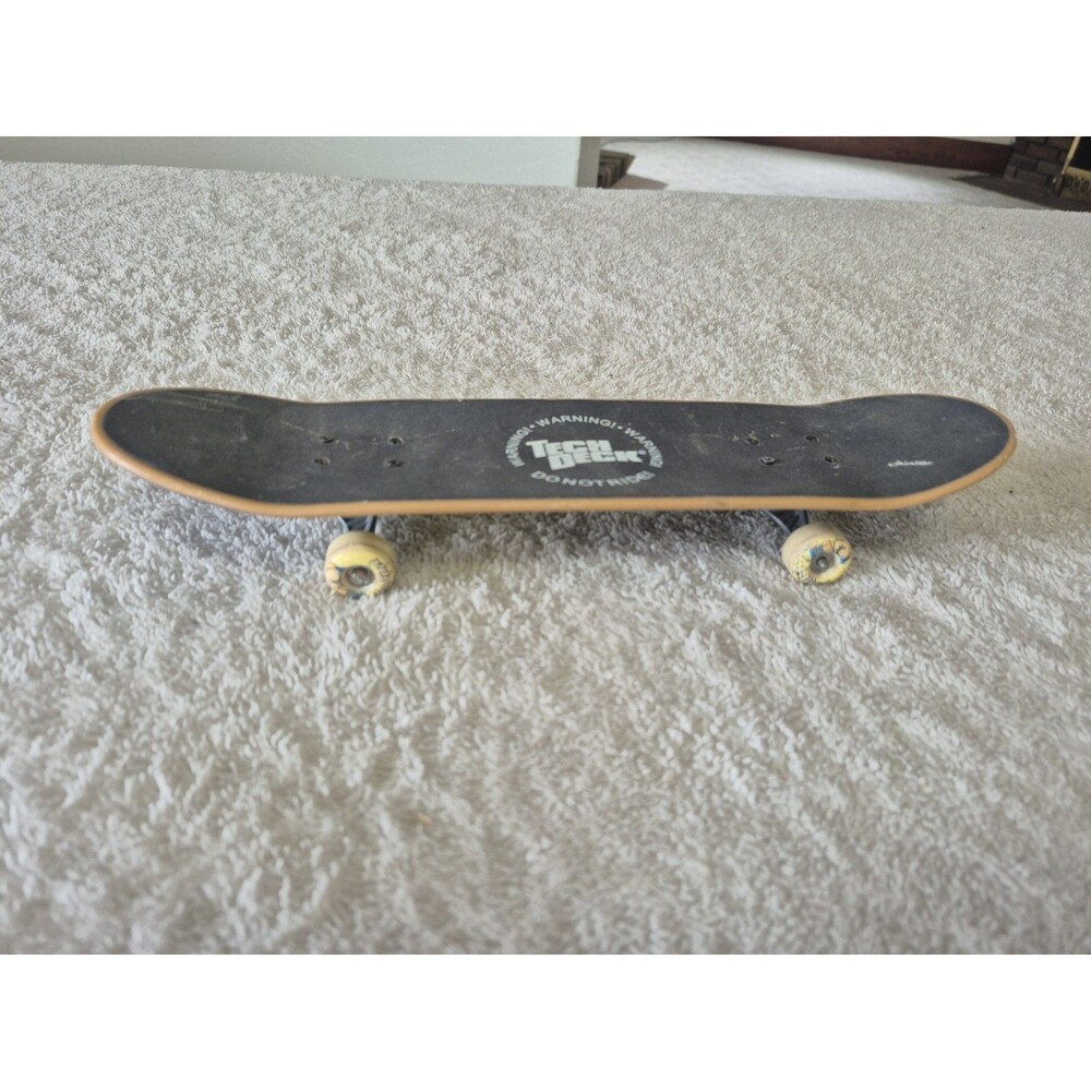 Vintage Tech Deck Handboard Blind Nine Lives 27cm Skateboard 10.5 Inch Used